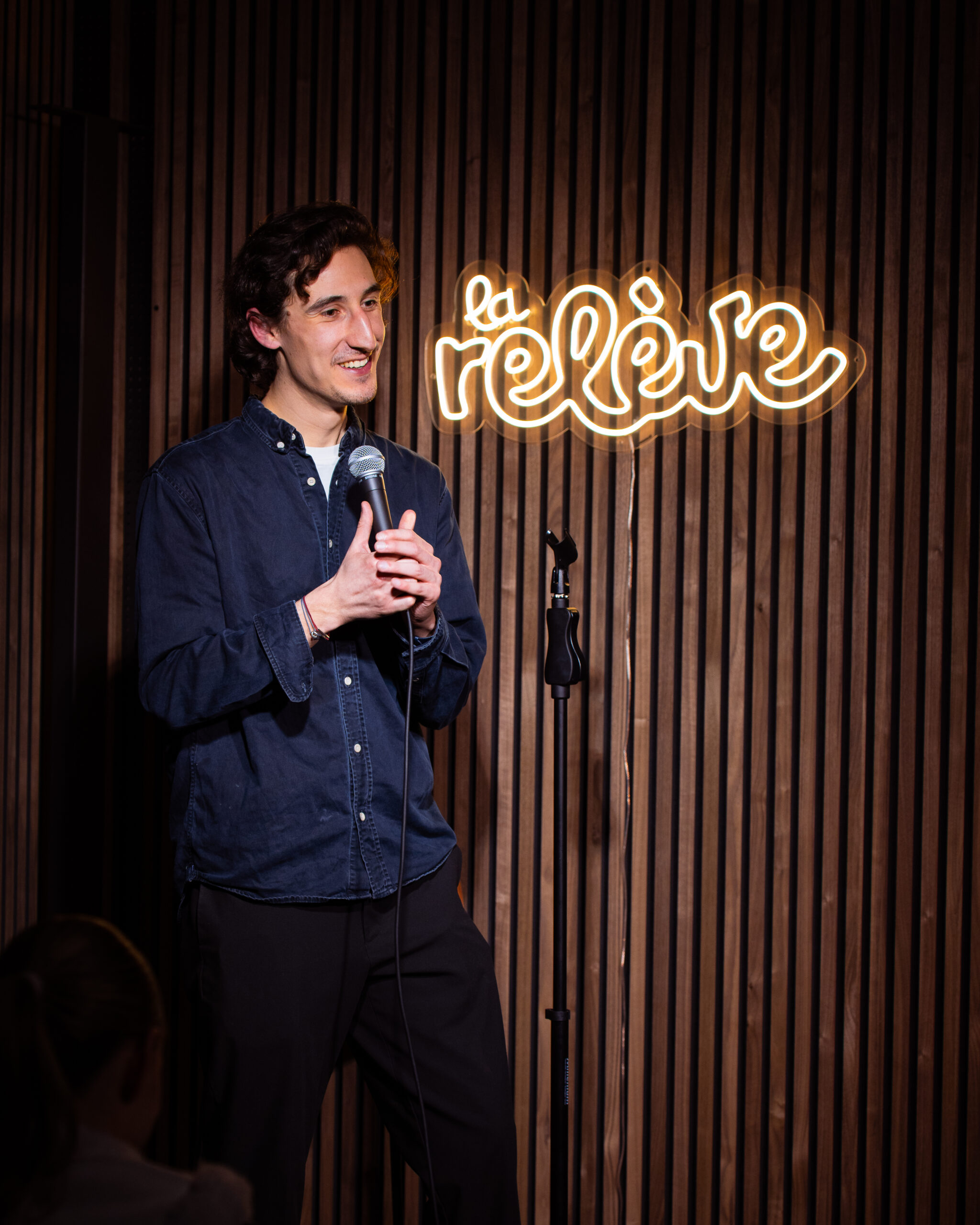Soirée stand-up au comedy club La Relève, Vieux Lyon
